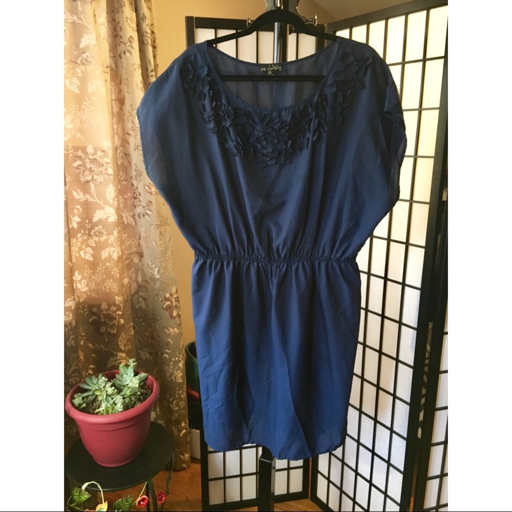 Navy Blue Dress